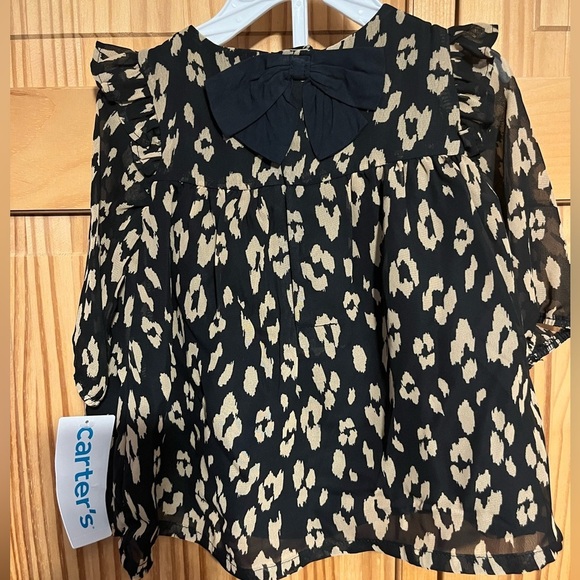 Carter's Other - Carters 2pc leopard dress.